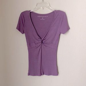 Purple shirt